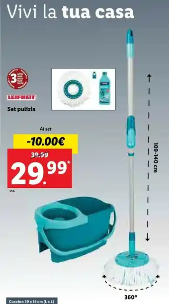 Lidl Set pulizia offerta