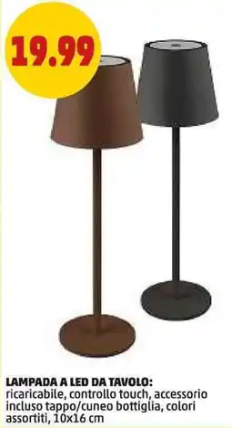 PENNY Lampada a LED da tavolo offerta