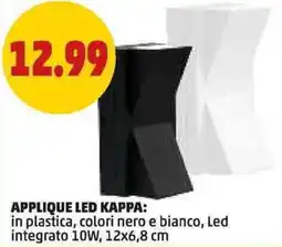 PENNY Applique LED kappa offerta