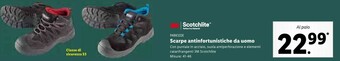 Lidl Parkside scarpe antinfortunistiche da uomo offerta