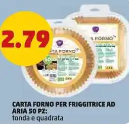 PENNY Carta forno per friggitrice ad aria 50 pz offerta