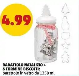 PENNY Barattolo natalizio + 6 formine biscotti offerta
