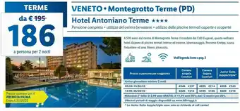 Lidl Viaggi Hotel antoniano terme offerta