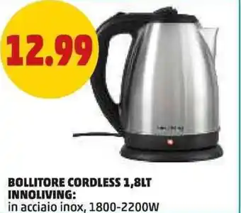 PENNY Bollitore cordless INNOLIVING: offerta