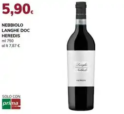 Basko Nebbiolo langhe doc HEREDIS offerta
