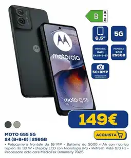 Euronics motorola MOTO G55 5G offerta