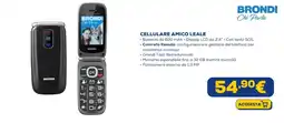 Euronics Brondi cellulare amico leale offerta