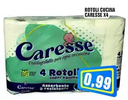 Punto Vigas Rotoli cucina caresse x4 offerta