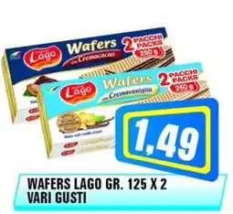 Punto Vigas Wafers lago offerta