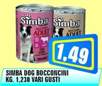 Punto Vigas Simba dog bocconcini offerta