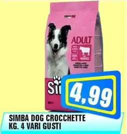 Punto Vigas Simba dog crocchette offerta