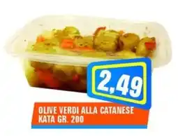 Punto Vigas Olive verdi alla catanese kata offerta