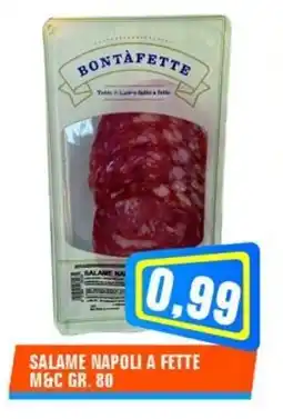 Punto Vigas Salame napoli a fette m&c offerta