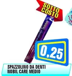Punto Vigas Spazzolino da denti nobil care medio offerta