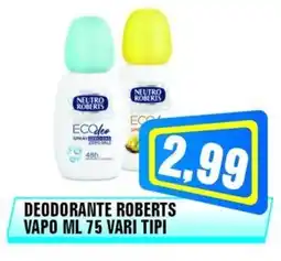 Punto Vigas Deodorante roberts vapo offerta