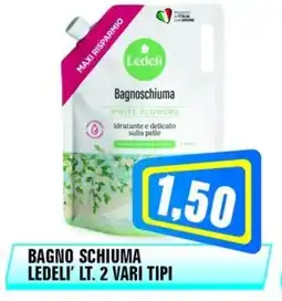 Punto Vigas Bagno schiuma LEDELI' offerta