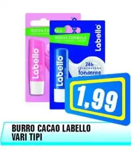 Punto Vigas Burro cacao labello offerta