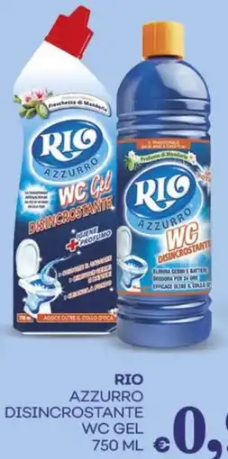 Pilato RIO AZZURRO disincrostante wc gel offerta