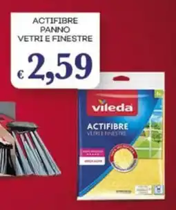 Pilato VILEDA Actifibre panno vetri e finestre offerta