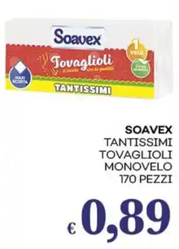 Pilato Soavex tantissimi tovaglioli monovelo 170 pezzi offerta