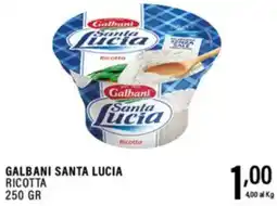 Gecop Galbani santa lucia ricotta offerta