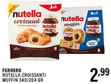 Gecop Ferrero nutella croissant/ muffin offerta
