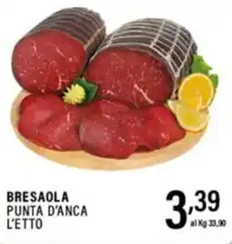 Gecop Bresaola punta d'anca l'etto offerta