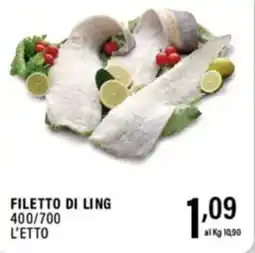 Gecop Filetto di ling 400/700 l'etto offerta