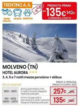 Eurospin Hotel aurora offerta