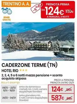 Eurospin Hotel rio offerta