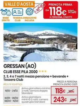 Eurospin Club esse pila 2000 offerta