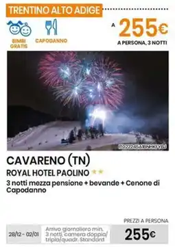 Eurospin Royal hotel paolino offerta