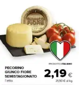 Tigre Amico Pecorino giunco fiore semistagionato offerta
