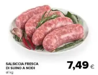 Tigre Amico Salsiccia fresca di suino a nodi offerta