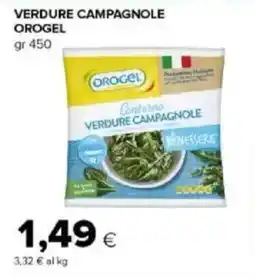 Tigre Amico Verdure campagnole OROGEL offerta