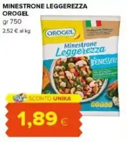 Tigre Amico Minestrone leggerezza OROGEL offerta