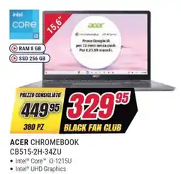 Trony ACER CHROMEBOOK CB515-2H-34ZU offerta