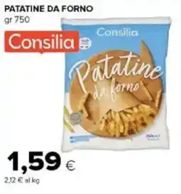 Tigre Amico Consilia patatine da forno offerta