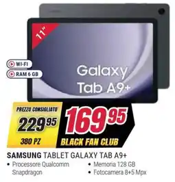 Trony SAMSUNG TABLET GALAXY TAB A9+ offerta
