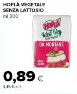 Tigre Amico Hopla vegetale senza lattosio offerta