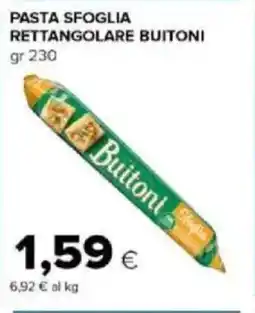 Tigre Amico Pasta sfoglia rettangolare BUITONI offerta