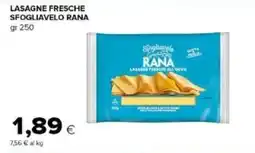 Tigre Amico Lasagne fresche SFOGLIAVELO RANA offerta