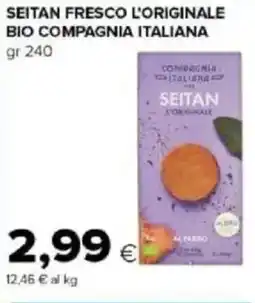 Tigre Amico Seitan fresco l'originale bio compagnia italiana offerta