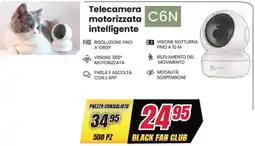 Trony Telecamera motorizzata C6N intelligente offerta