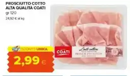 Tigre Amico Prosciutto cotto alta qualità COATI offerta