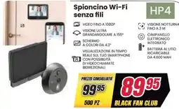 Trony Spioncino Wi-Fi senza fili offerta