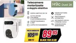 Trony Telecamera motorizzata a doppio obiettivo H9C Dual 2K offerta