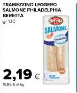Tigre Amico Tramezzino leggero salmone philadelphia BERETTA offerta