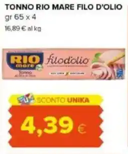 Tigre Amico Tonno rio mare filo d'olio offerta
