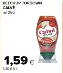 Tigre Amico Ketchup topdown CALVÈ offerta